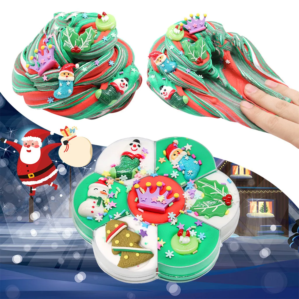 Антистрессовые игрушки смешанные сделай сам облако хлопок грязь слизи