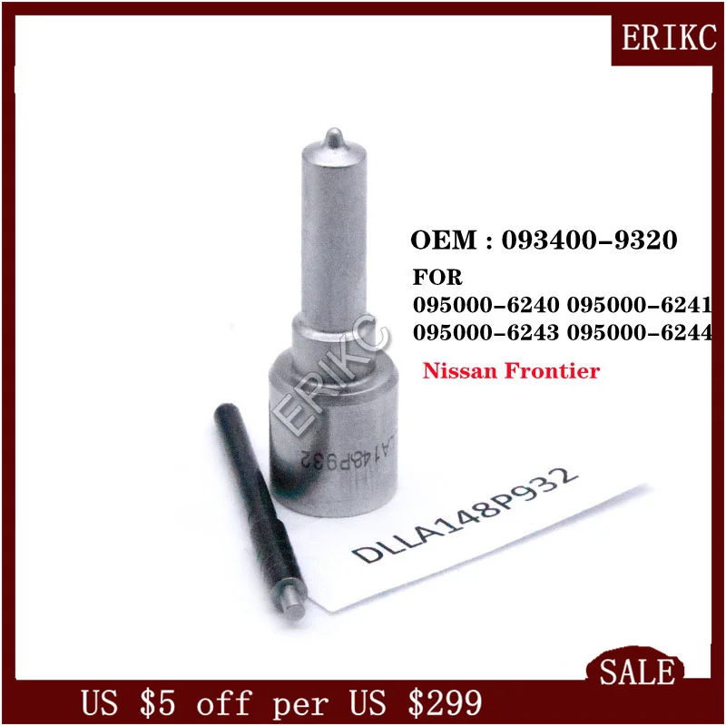 

ERIKC DLLA148P932 Diesel Nozzle DLLA 148 P 932 093400-9320 FOR 095000-6240 095000-6241 095000-6243 095000-6244