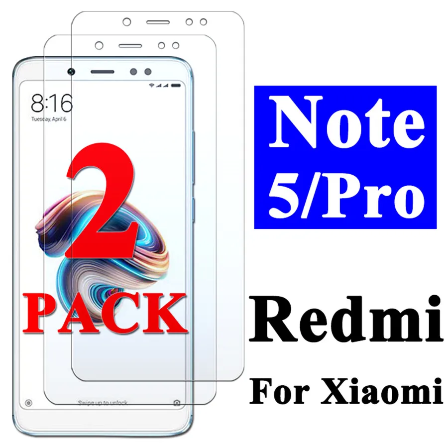 Защитное стекло для xiaomi redmi note 5 pro 2 шт. | Мобильные телефоны и аксессуары