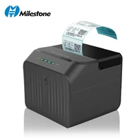 milestone label thermal printer bluetooth wireless bar code usb destop portable machine printer impresora termica de etique 58mm