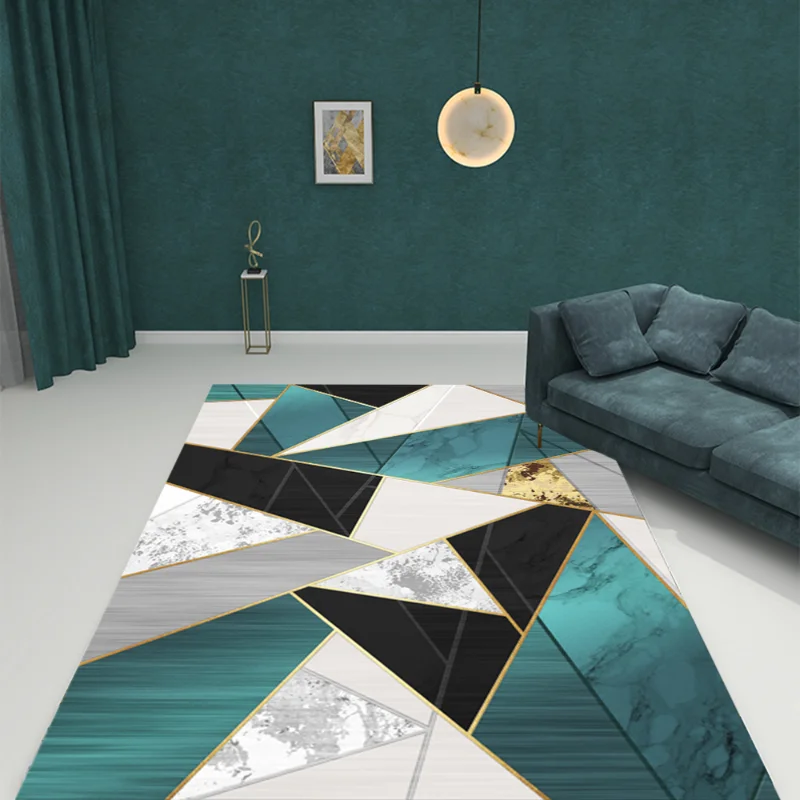 

Geometric Printed Carpet Living Room Large Area Rugs Bedroom Carpet Modern Home Living Room Decoration Washable Floor Lounge Rug