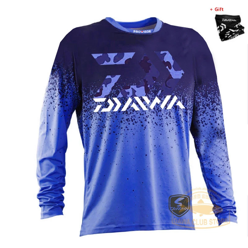 2020 Весенняя Мужская одежда для рыбалки с длинным рукавом дышащая анти УФ Защита