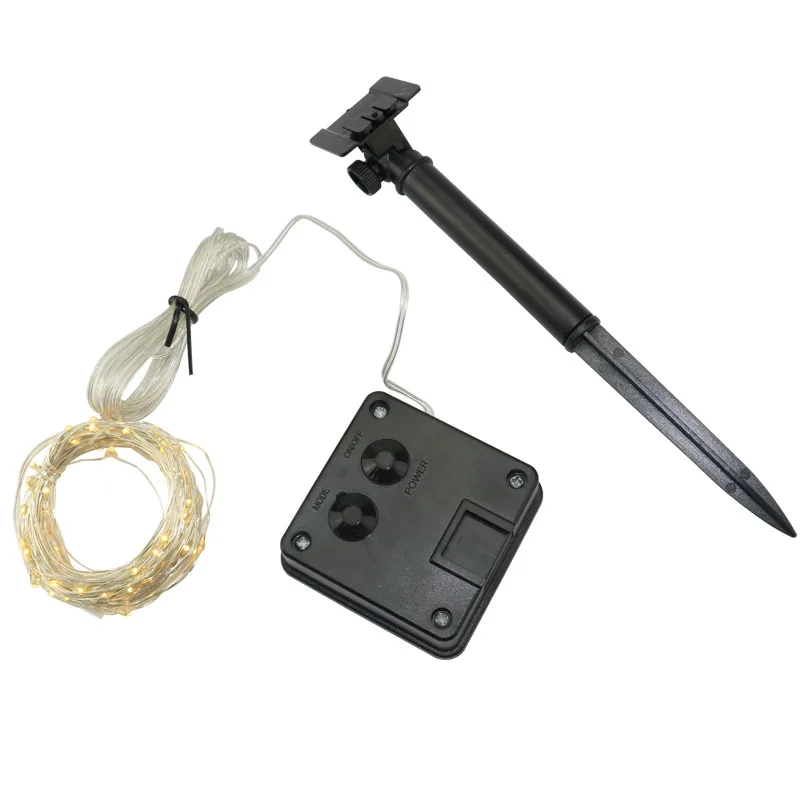 Патио огни pisca chanukah Солнечная гирлянда на открытом воздухе задний двор