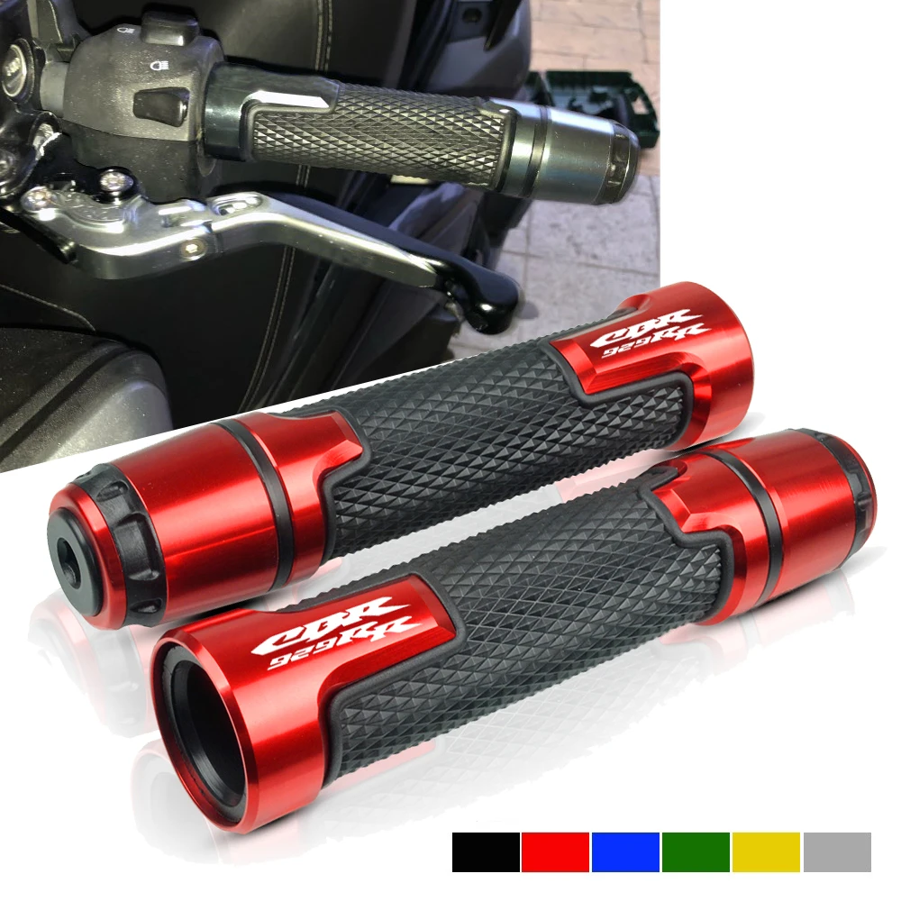 

For HONDA CBR929RR CBR929 RR CBR RR 2000 2001 22mm 7/8'' CNC Aluminum Rubber Motorcycle Anti-Skid Handle Grips grips handlebar