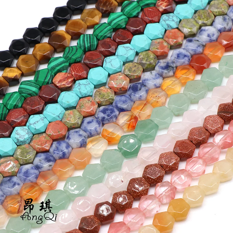 8x8 мм натуральный камень зеркальная форма Серый агат розовый кварц бусины