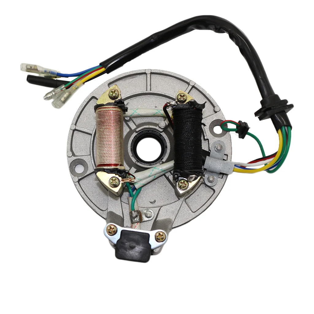 Electrics Wiring Loom Harness Kill Switch Ignition Coil CDI Spark Plug Magneto coil Stato For 50-125cc Kick Start Dirt Pit Bike |