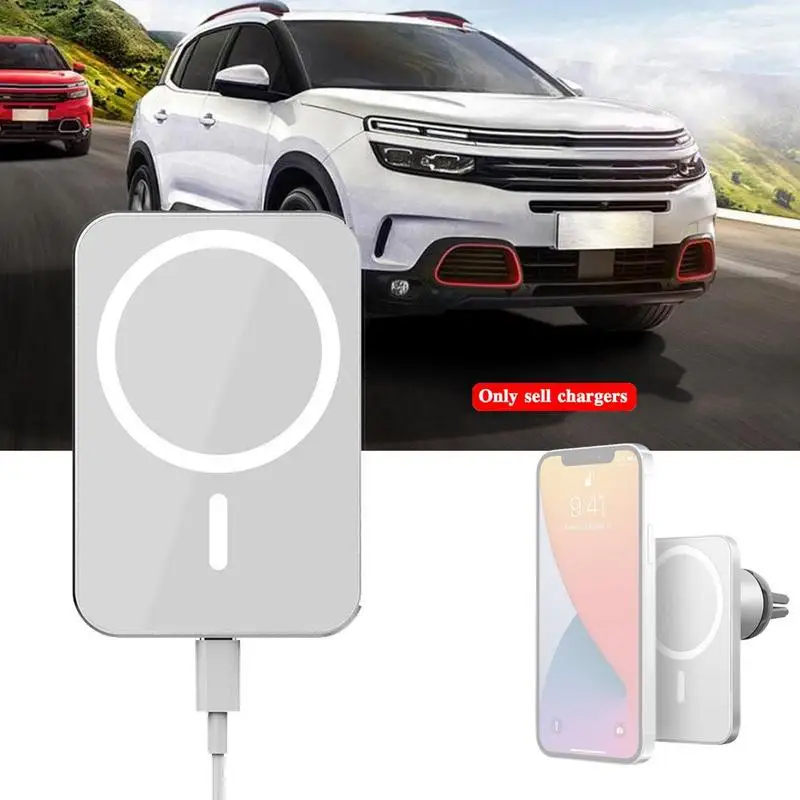 Suitable for car magnetic wireless charger X16 magnetic mobile phone holder 15W magnetic car wireless charger