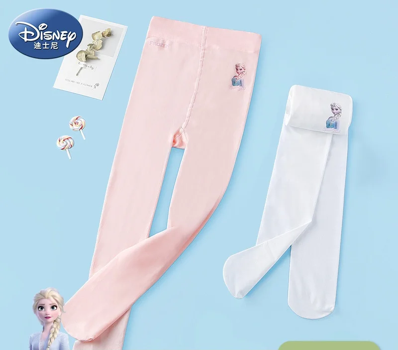 

Disney Children's Pantyhose Girls Dance Leggings Thin Long Tube Princess Stockings Summer Baby Dance Socks