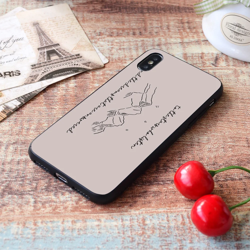 Чехол для iPhone с изображением звезд которые слушают мягкий чехол из ТПУ Apple |