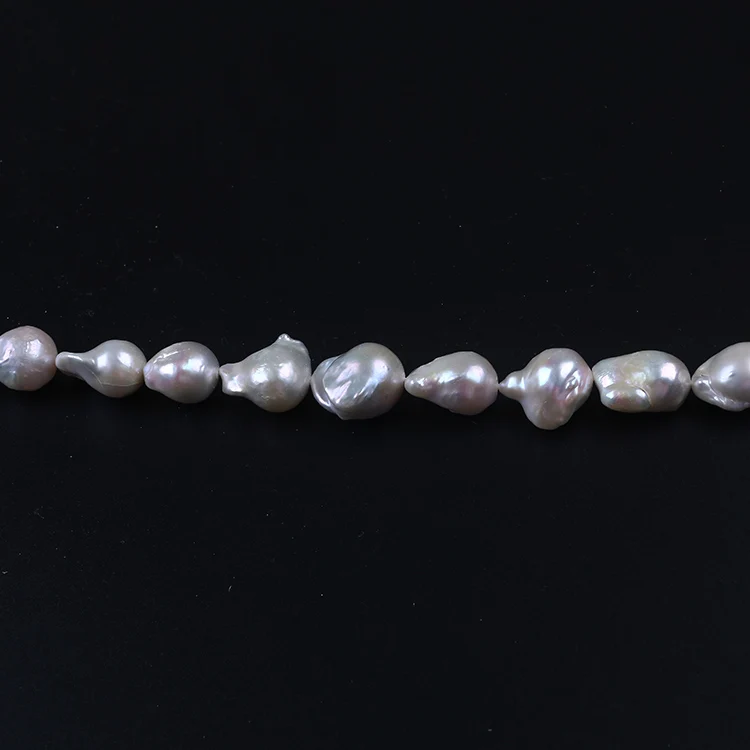 

20mm White Freshwater Baroque Pearls AAA