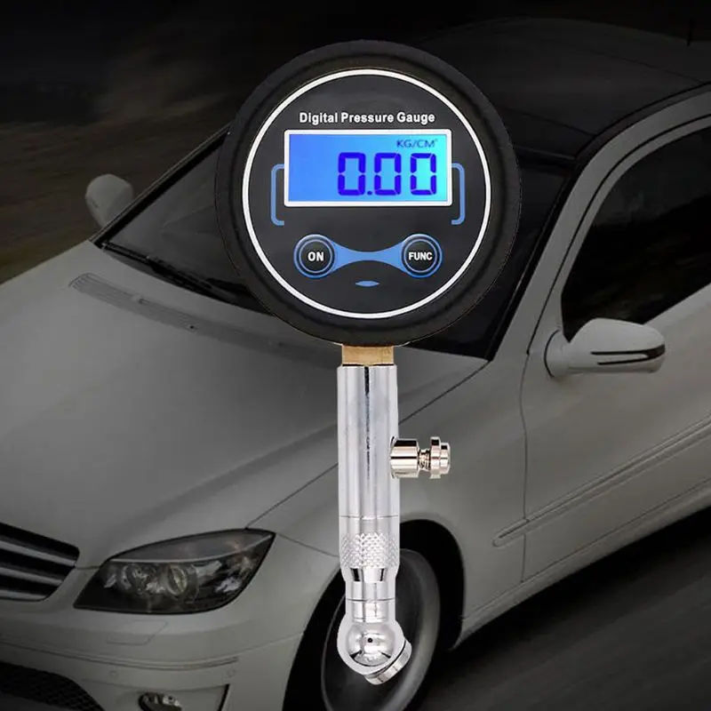 

LCD Digital Tire Pressure Gauge 0-200PSI Car Tyre Air Pressure For Motorcycle Cars Truck Bicycle Motorbike Vehicle Tester