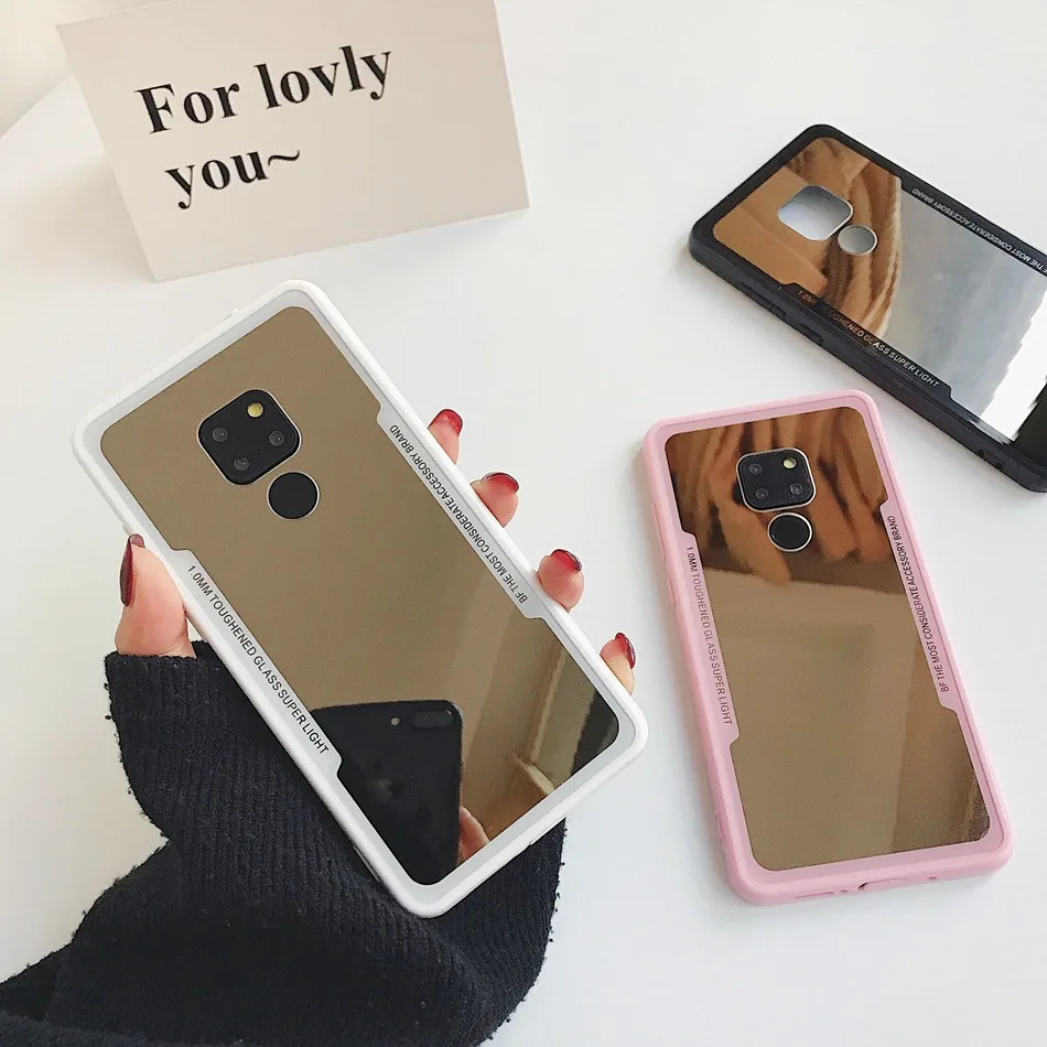 Для Huawei P Smart P20 Lite Y9 2019 роскошный зеркальный чехол для Honor 10i 9X Pro 8X 10 9 Nova 5i Enjoy 9s 7s
