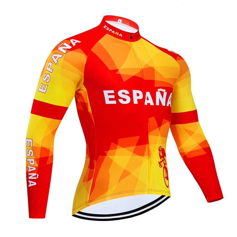 2021 г. весна/осень комплект велосипедной одежды из джерси ESPANA 9D нагрудник униформа