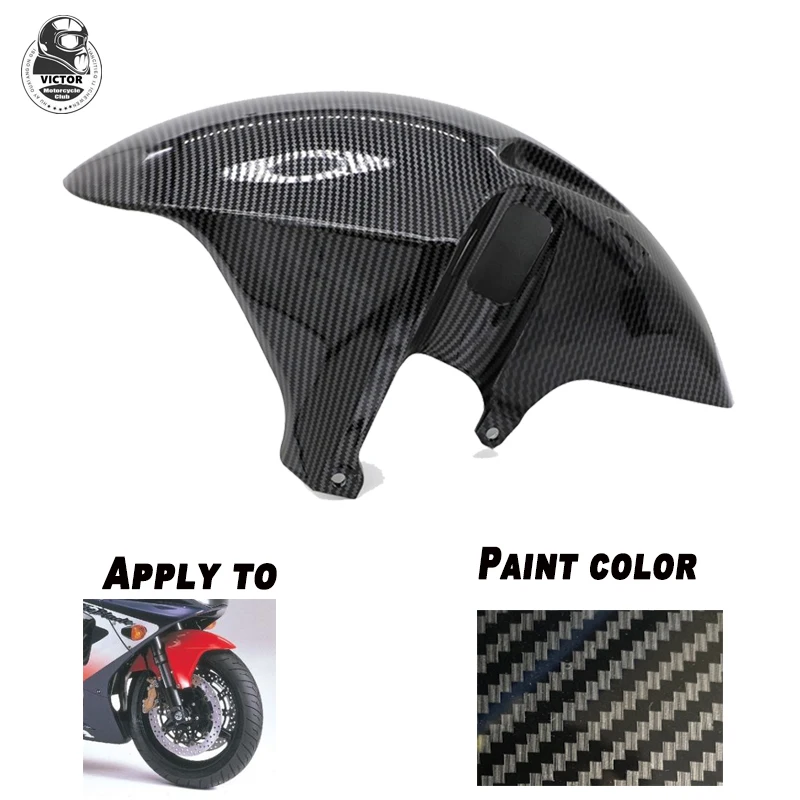 Motorcycle Parts Carbon Fiber Color Matching Front Fender Fairing ABS Injection Molding Suitable for Honda Cbr900rr 929 959 Vtr