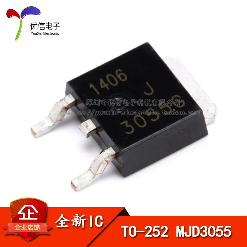 MJD3055T4G биполярный транзистор распределительный (BJT) 10A 60V 20W NPN|Производительность