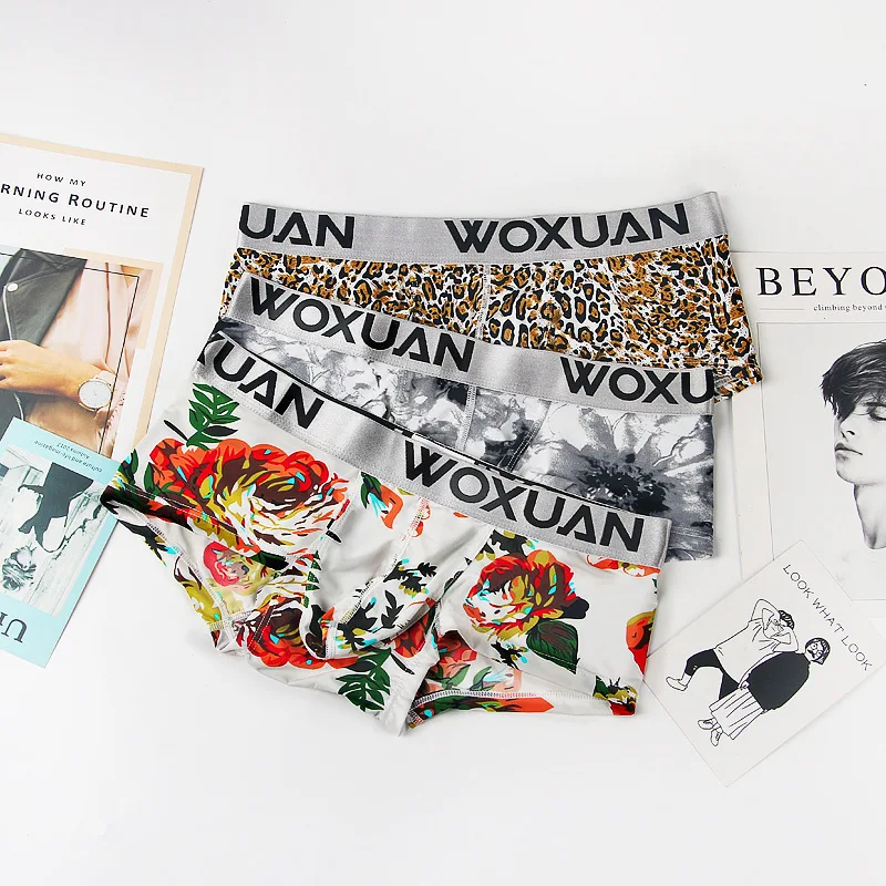 Мужские нейлоновые боксеры с карманом для пениса | Мужская одежда