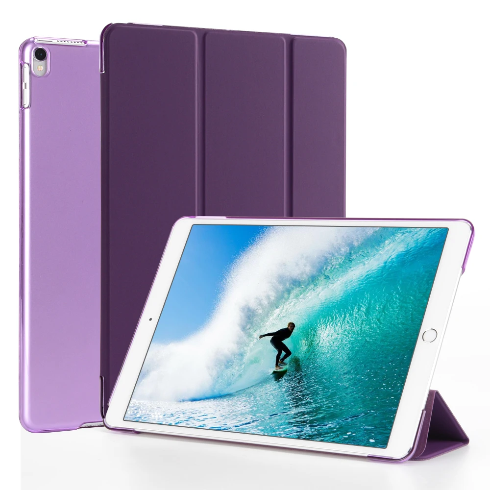 Чехол для iPad 10,2 7-го поколения GOLP с магнитной откидной крышкой и подставкой из искусственной кожи+ Жесткий PC задний смарт-чехол для iPad 10,2 чехол