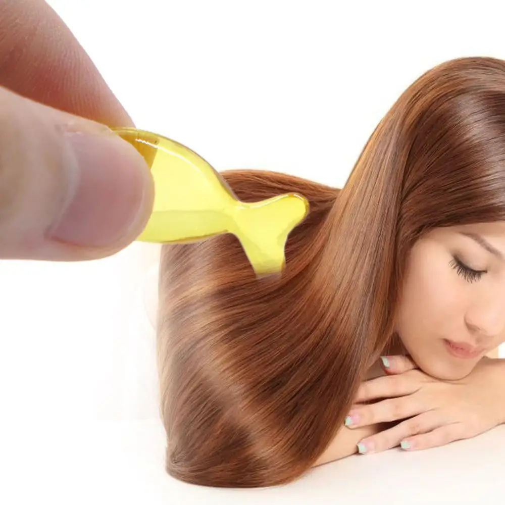 Витаминная капсула для волос Pro Keratin Complex Oil гладкая шелковистая маска