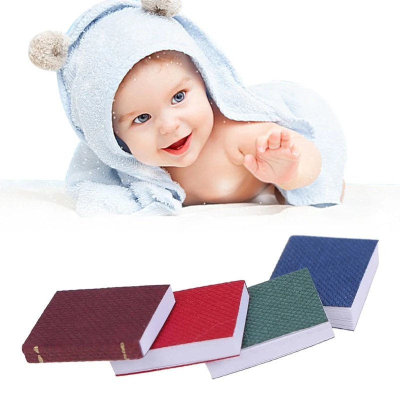 

2021 New Pack of 4 Party Pretend & Role Play Set Accessories Miniature Furniture Book Set