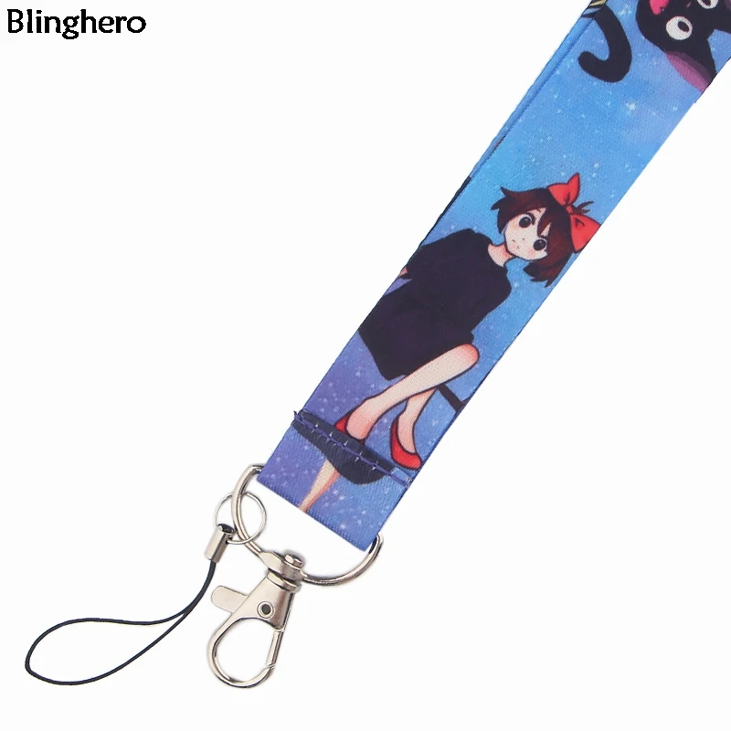 Blinghero Goldfish Cartoon Lanyard for Keys Cute Anime Gift Fashion Phone Neck Strap ID Badge Holder Ponyo Print Lanyards BH0425