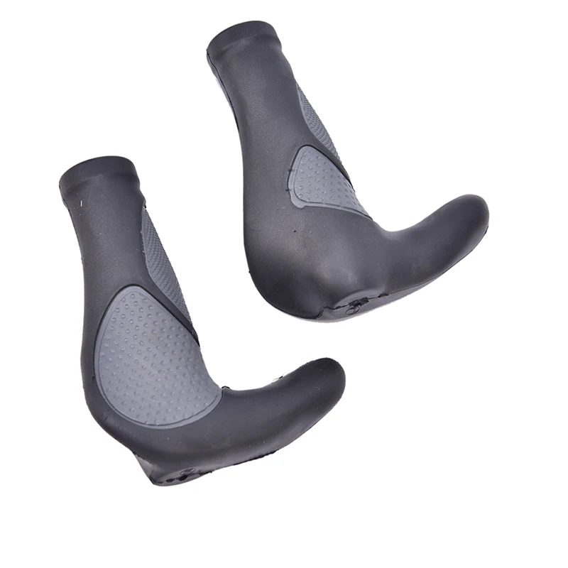 1 Pair Comfy Bicycle Grips Rubber Integrated MTB Cycling Hand Rest Mountain Bike Handlebar Casing Sheath Shock Absorption | Спорт и