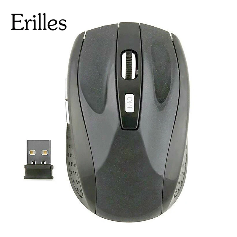 Лидер продаж беспроводная оптическая мышь erlies 2 4G компьютерная для левой и правой