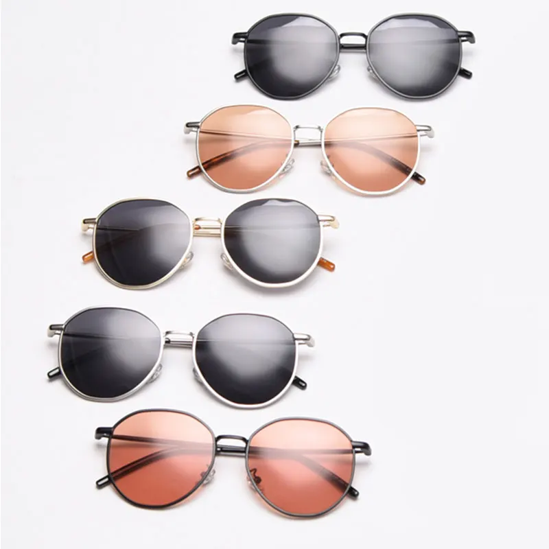 

Fashion Classic Round Sunglasses Small Frame Women Men Brand Design Alloy Metal Sun Glasses Vintage Outdoor Driving UV400 Unisex