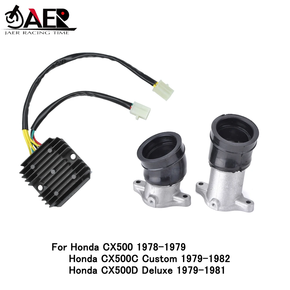 

12V Regulator Rectifier and Carburetor Interface Adapter for Honda CX500 1978-1979 CX500C Custom 79-82 CX500D Deluxe 79-81