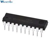 5 pcslot attiny2313a pu 8 bit microcontroller with 24k bytes in system programmable flash 1 8v 5 5v 20 mhz frequency