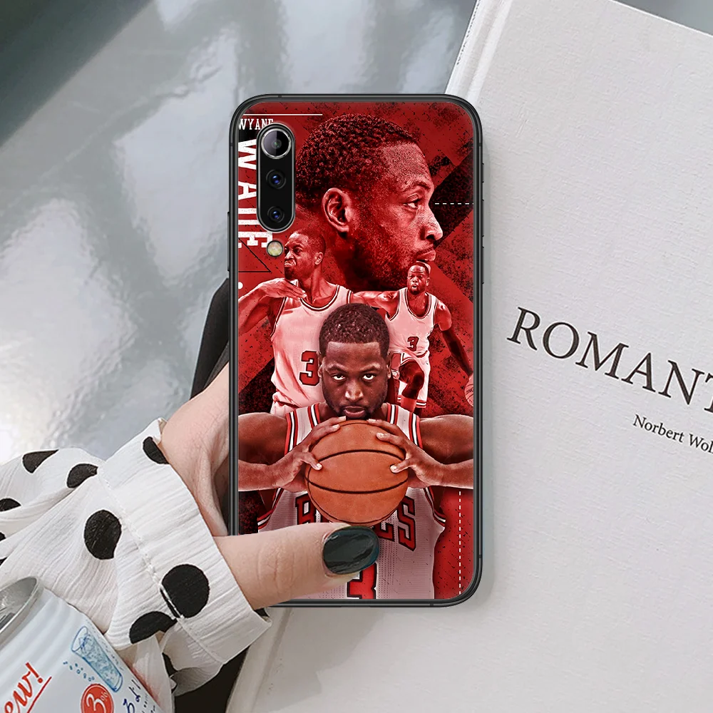 

Dwyane Wade basketball 3 Phone Case For XIAOMI redmi K 3 4 5 6 7 8 9 10 20 30 A X Pro ultra black black prime silicone cover