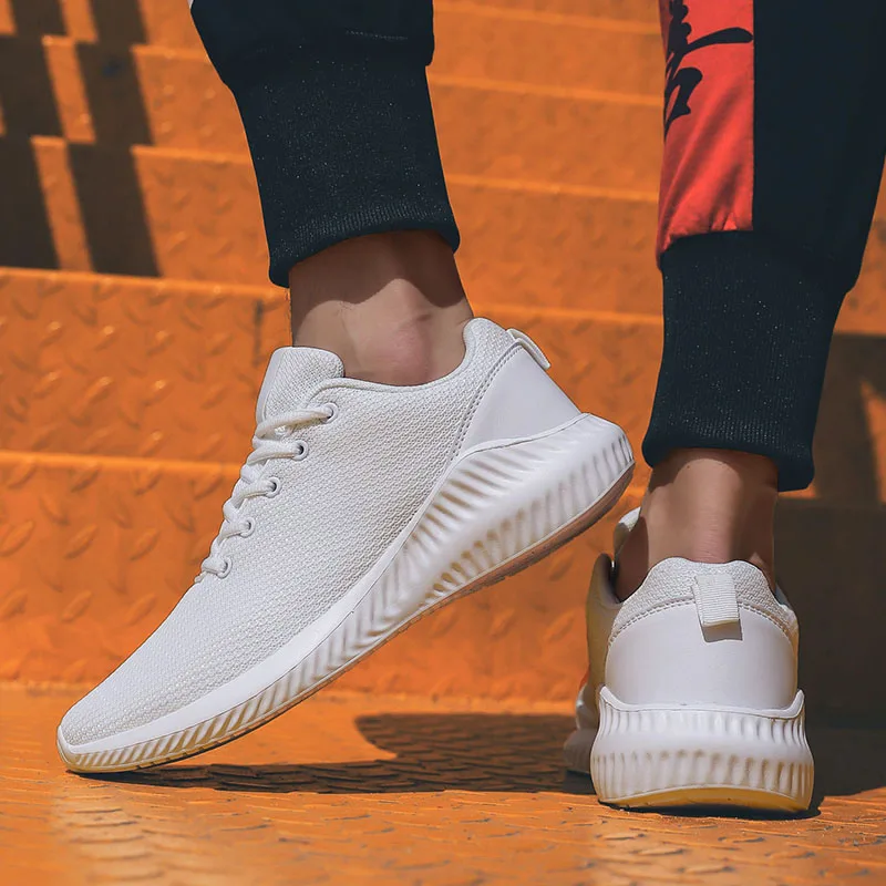 

Fashion Men Running Shoes Casual Breathable Mesh Men's Sneakers Lace-up Male Non-slip Sneaker Lightweight Outdoor Sports Shoe