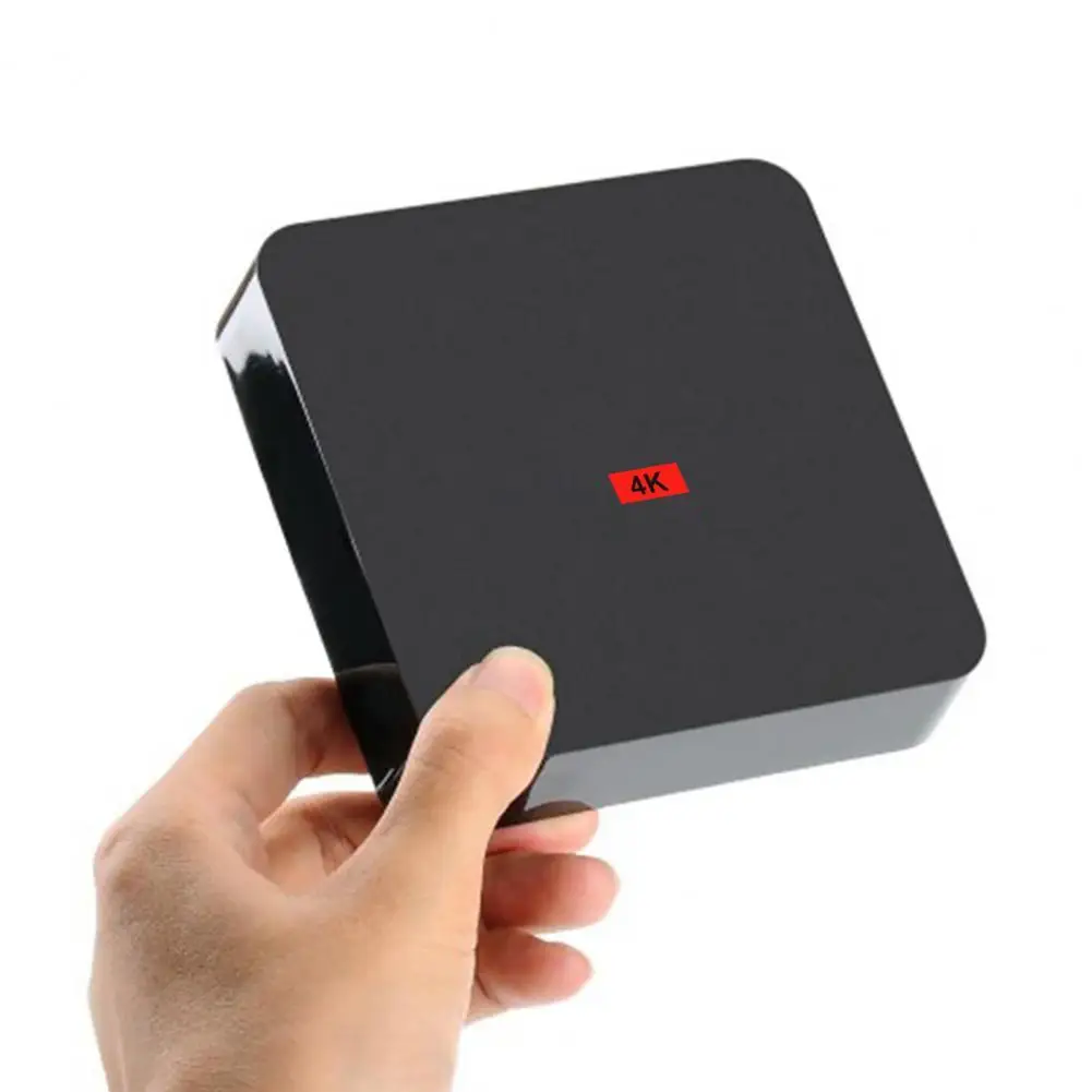 

1 шт. ТВ-приставка 4K HD с сильным сигналом 1G + 8G Home WiFi RK3229 ТВ-приставка сетевая ТВ-приставка для Android 10,0