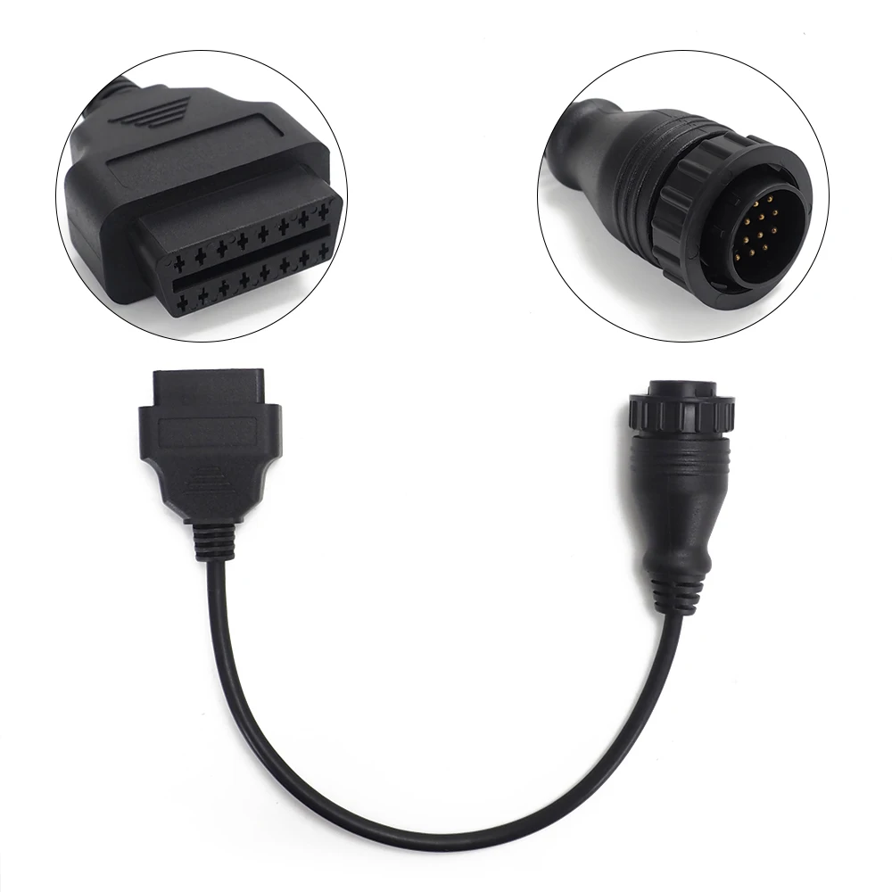 14PIN до 16PIN автомобильный диагностический соединительный кабель OBDII OBD2 ODB 2 Адаптер