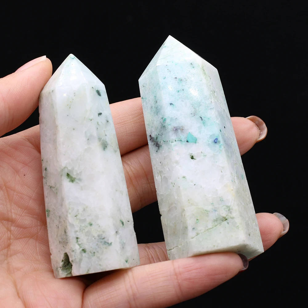 

Natural Crystals Stone Furnishing Articles Phoenix Stone Six Prism Rough Rock Reiki Healing Stone Home Decoration Gift