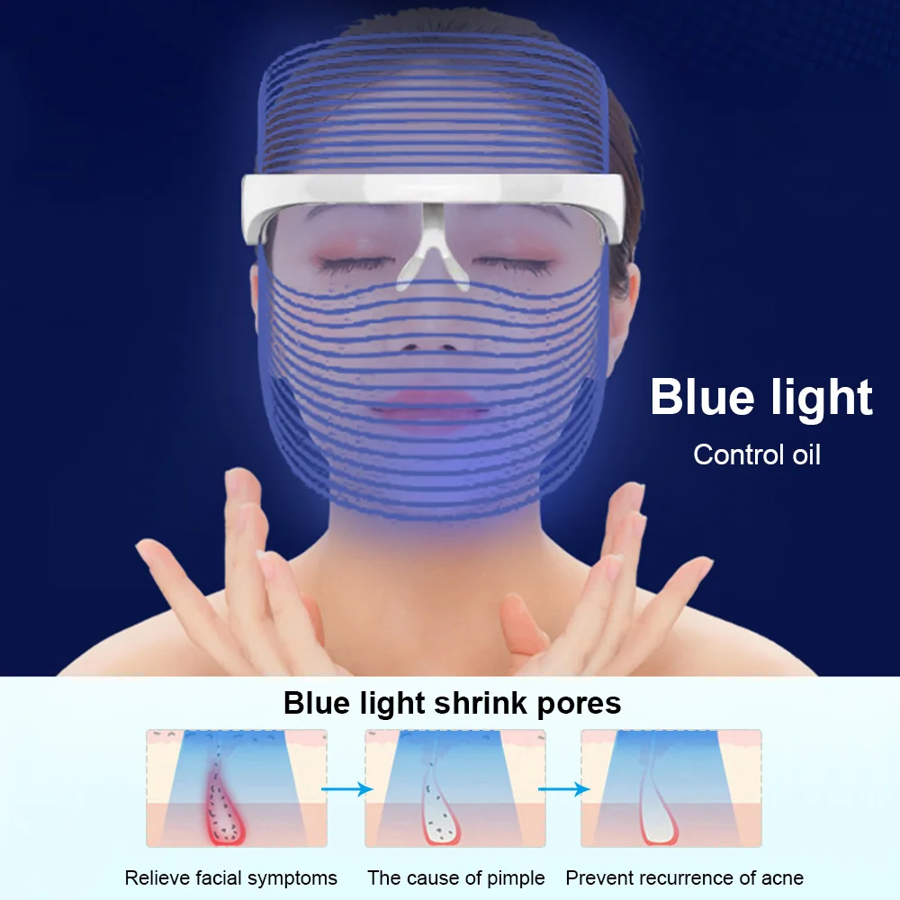 Многофункциональный фототерапия и красота кожи светодиодный фотонный