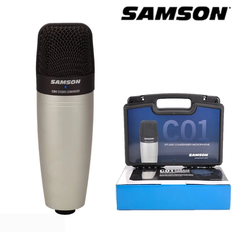 SAMSON C01 профессиональный конденсаторный микрофон с большой диафрагмой для записи