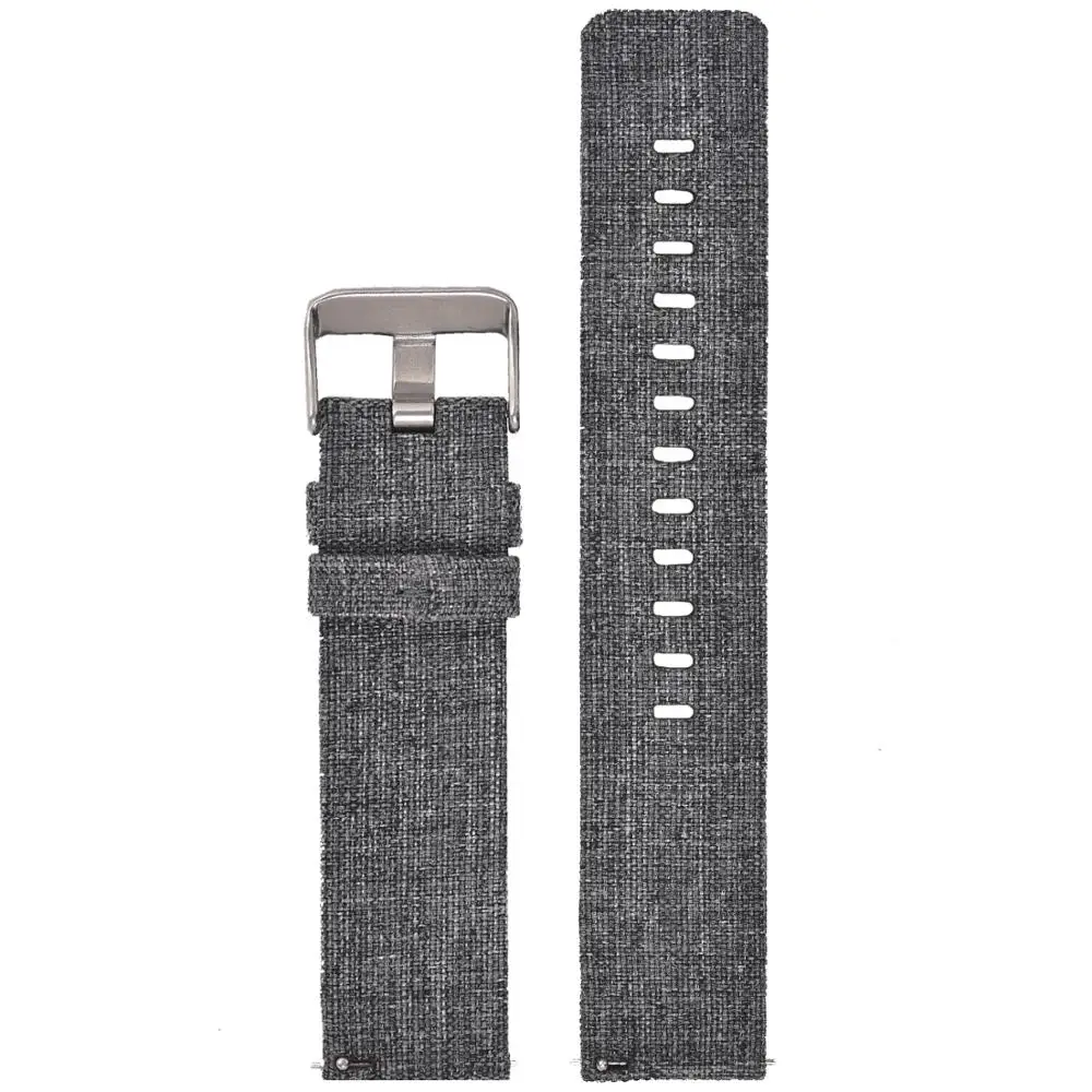 BEAFIRY Nylon Watch Band 18mm 20mm 22mm 24mm Quick release Canvas Watch Straps Watchbands Sports fit huawei samsung black blue