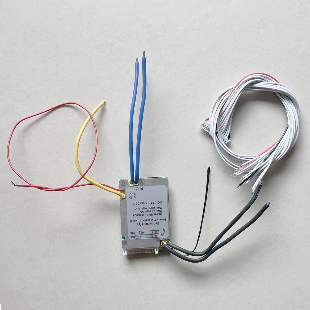 BeMuchSafer 36V 43.2V 48V BMS 10S 12S 13S 20A 30A 13S30A 12S30A Separate Port for E-Bike E-Scooter E-Motorcycles Energy Storage