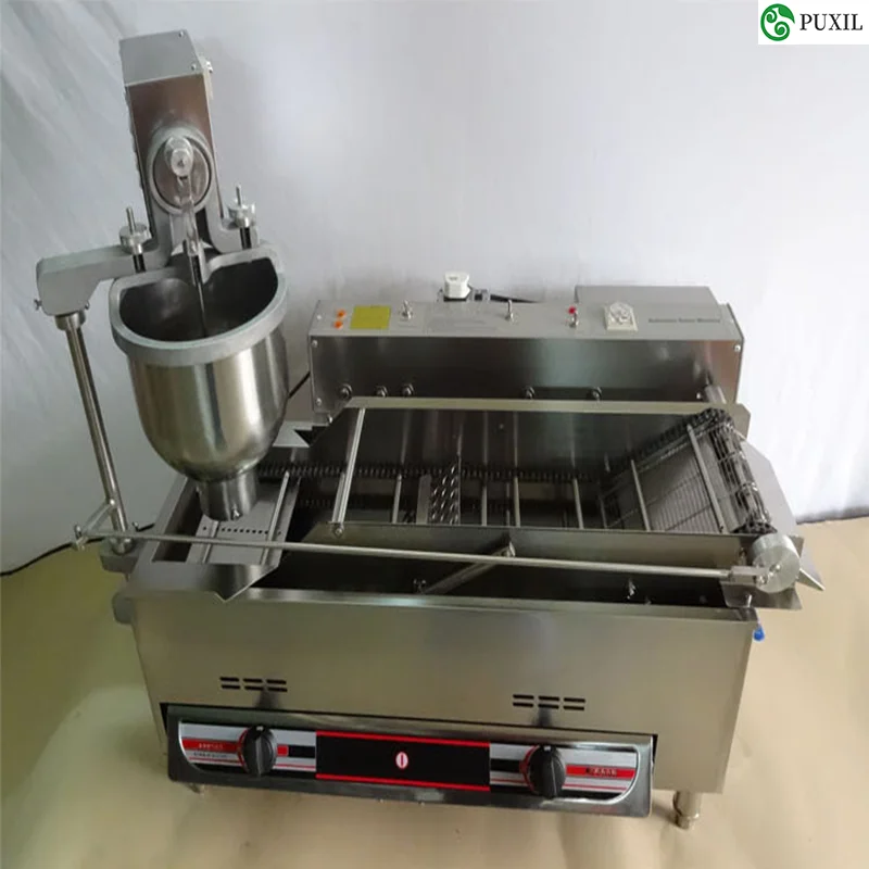 Двухрядная автоматическая электрическая и газовая машина для приготовления