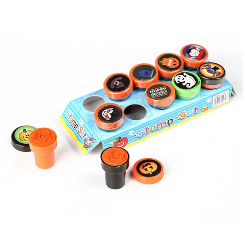 6 шт./лот милый подарок на Хэллоуин в стиле тыквы с привидениями детские игрушки