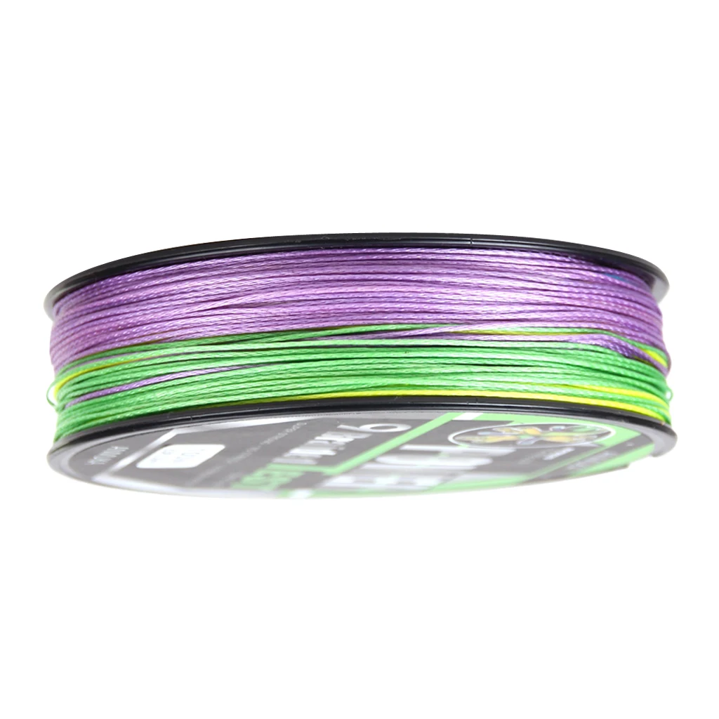 

NEW 9 Strands Braided Fishing Line PE Line Sea Coarse Fishing Multi-Color 100M