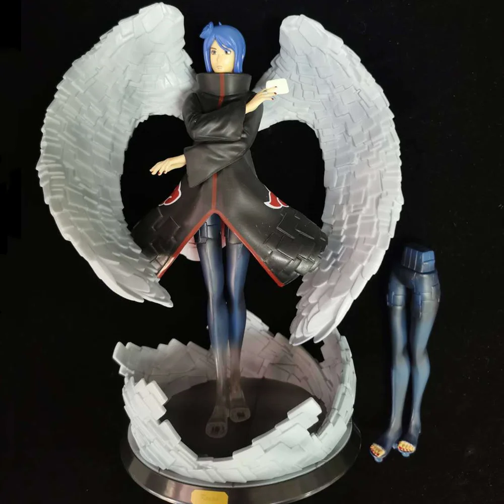 

Anime Figures Naruto Konan Hidan Akatsuki PVC Statue Toys Action Figurine Shippuden Collectible 26cm Model Doll Figma Brinquedos