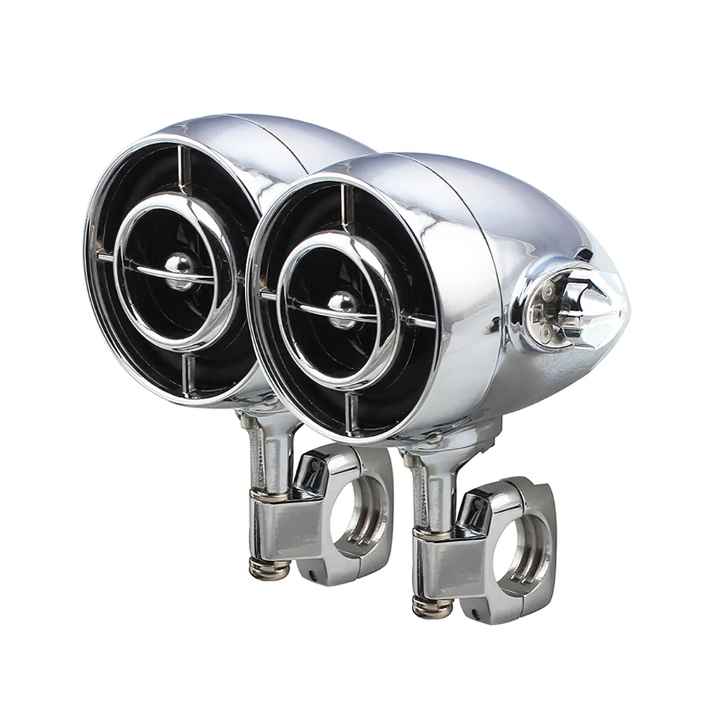 Водонепроницаемый MP3-плеер для мотоцикла Bluetooth-колонка с алюминиевым корпусом 12 В