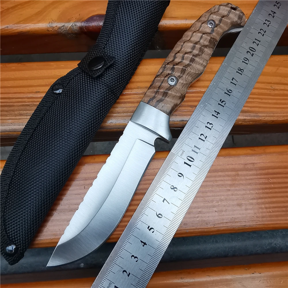 Мини-нож Karambit с кожаным ножом портативный нож-коготь походный Тактический