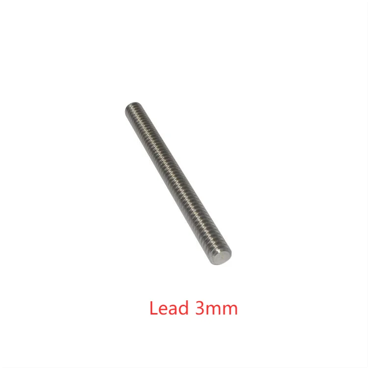 Трапециевидный шпиндель T12 из нержавеющей стали 304 длина винта 200 мм 2 3 8 1 шт.|t12