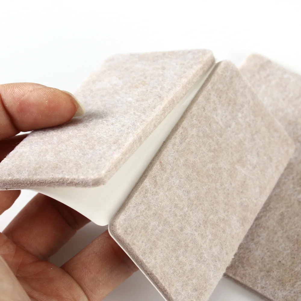 

4pcs 8.4*4.2cm Felt Pads Floor Protector Pad for Table Chair Furniture