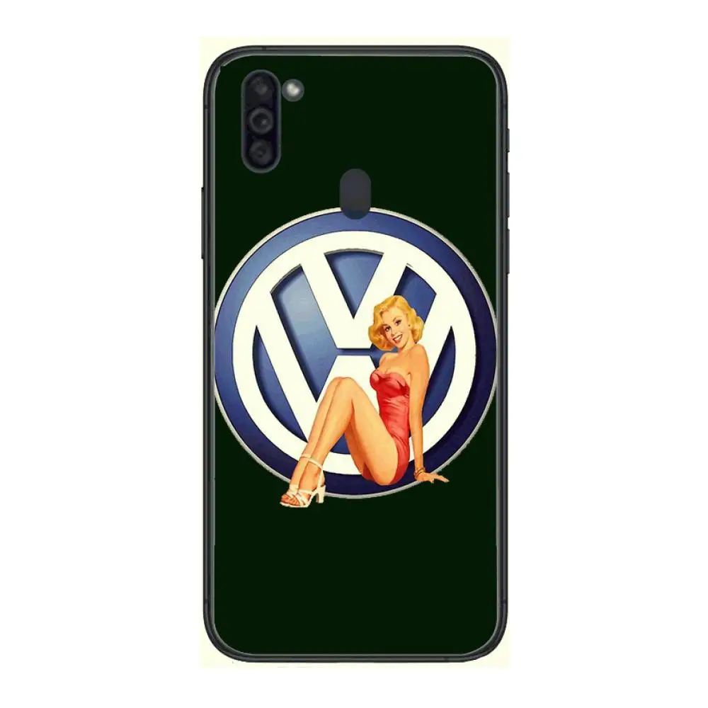 

German car brand Case Mobile Phone Case Hull For Samsung Galaxy M 10 20 21 31 30 60S 31S Black Shell Art Cell Cover TPU