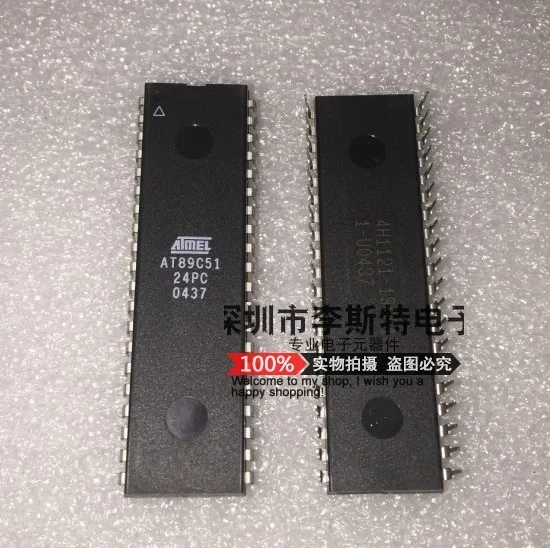 

10 шт. AT89C51-24PC DIP-40