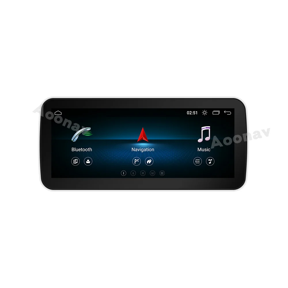 Автомобильный радиоприемник 128 ГБ Android 10 0 Snapdragon 625 GPS для Mercedes Benz C класса GLC W204 W205 X253