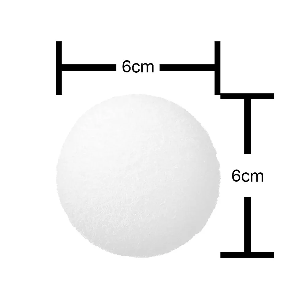 

16PCS Sponge Ball Oil Absorbing Scum Sponge Ball For Hot Tub Swimming Pool&Spa Water Cleaner Pool Core Ball